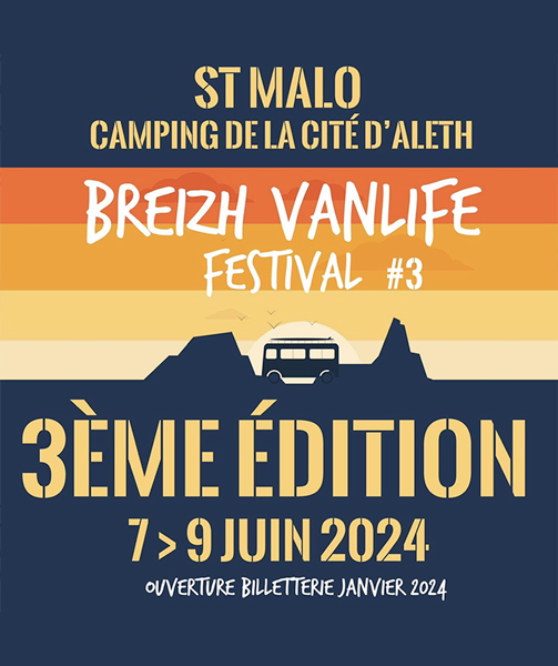 Festival Vanlife 2024 : Breizh Vanlife à Saint Malo