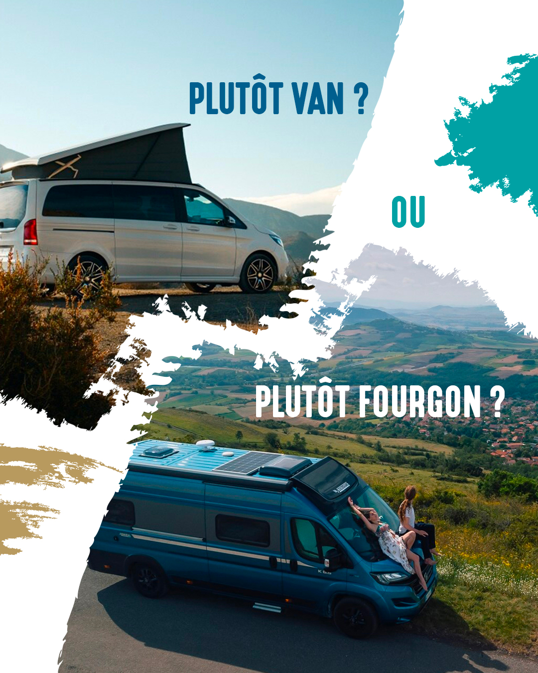 Van life : choisir entre van ou fourgon ?