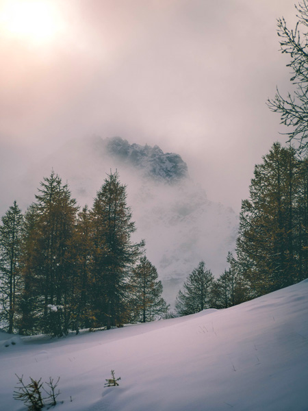 louer un van en hiver : visiter le queyras
